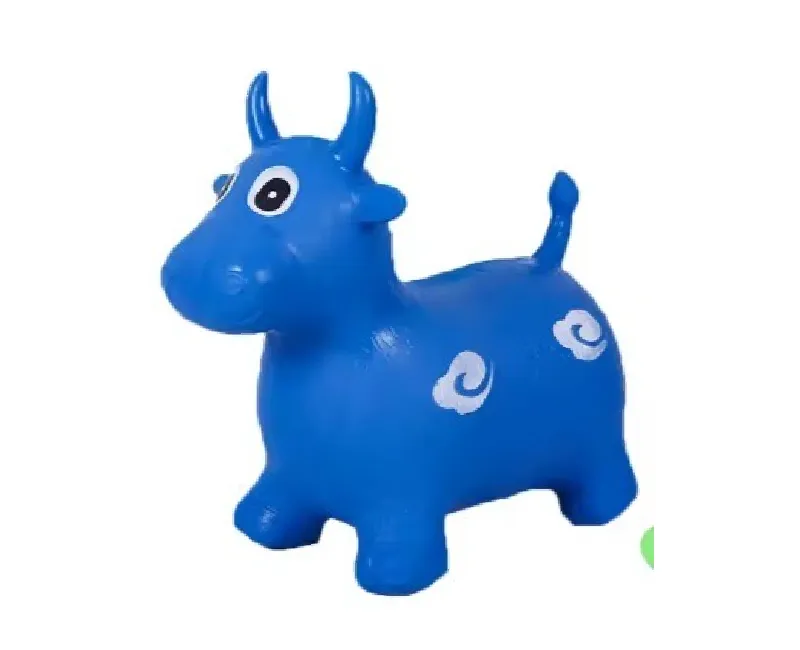 خروف نطاط بلاستيكي قابل للنفخ  (ازرق)