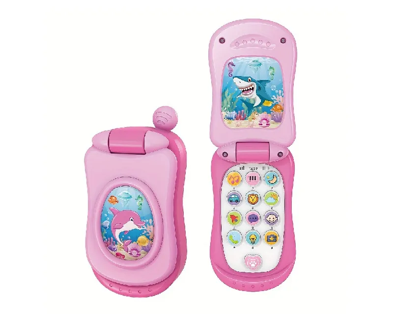 موبايل قلاب بأزرار موسيقية (بينك)