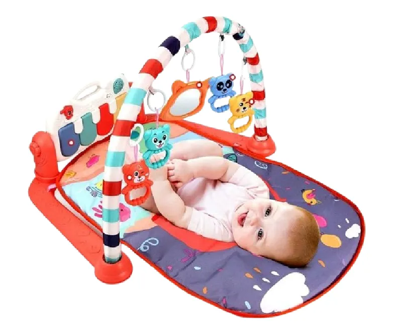 سجادة بيانو بتصميم فيل مع وصلة يو اس بي (برتقالي)