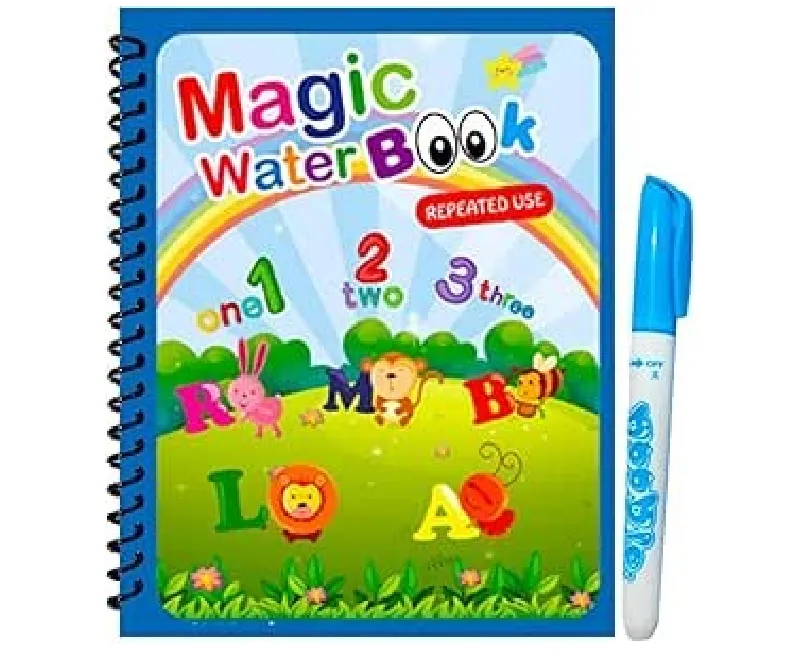 كتاب ماجيك للتلوين مع قلم سحري(أزرق)