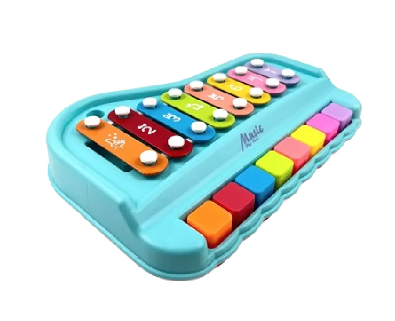 بيانو و اكسيليفون موسيقي -ازرق