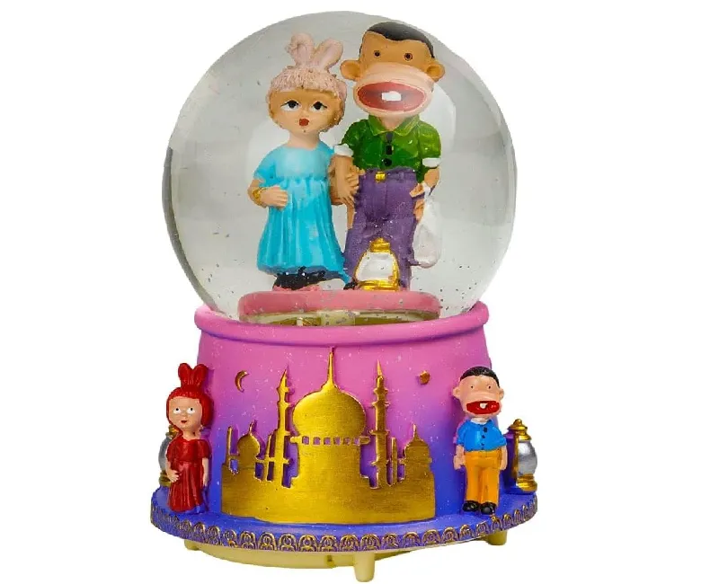 فانوس شكل بلورة زجاج -بوجي و طمطم