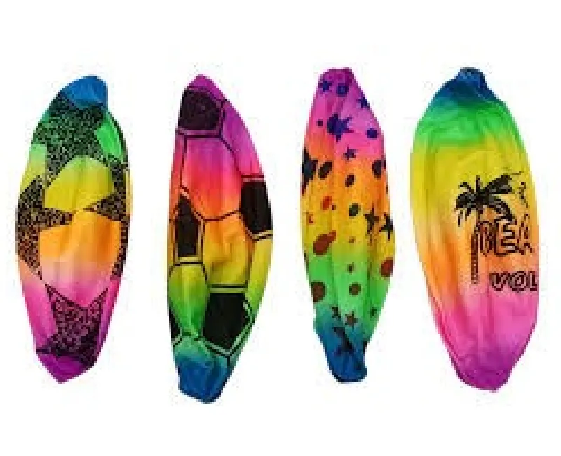 كورة بلاستيكية قابلة للنفخ (ملون)