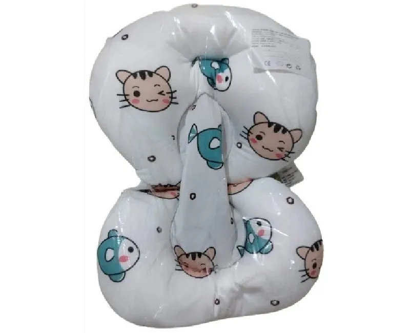 مخدة استحمام بشكل قطة( ابيض )