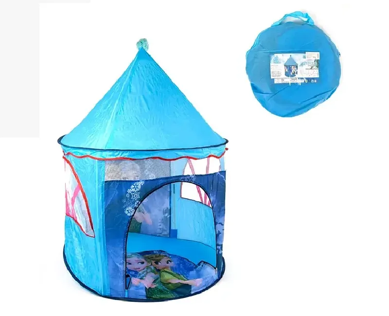 خيمة اطفال بشكل فروزين 125×92سم -ازرق
