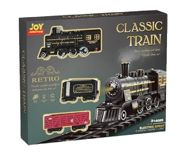 قطار كلاسيكي 17 قطعة -أسود