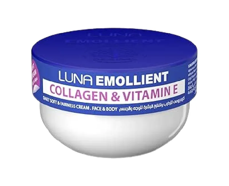 لونا كريم يومى مرطب و ملطف لليدين و الجسم بالكولاجين و فتامين اى 160 جم