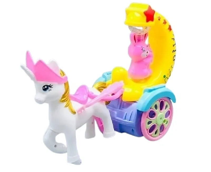 فانوس عربة يونيكورن متحركة