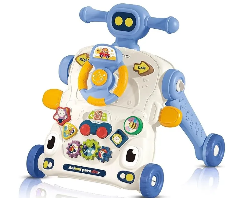 مشاية أطفال بيبي واكر و دراجة ركوب (أزرق)