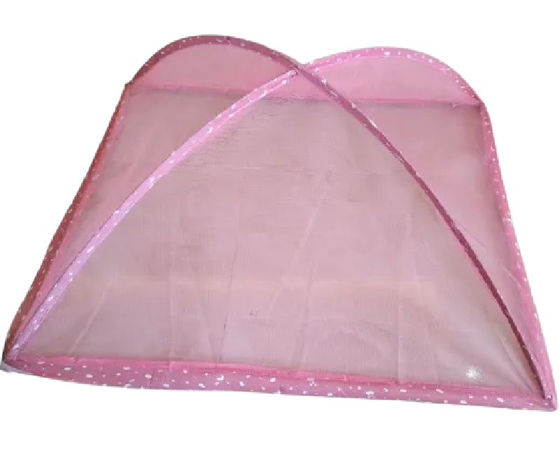 ناموسية سرير الاطفال 90*75 -بينك