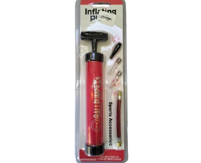 منفاخ كرات وبلونة  - احمر