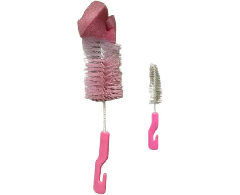 فرشة تنظيف الببرونة-بينك