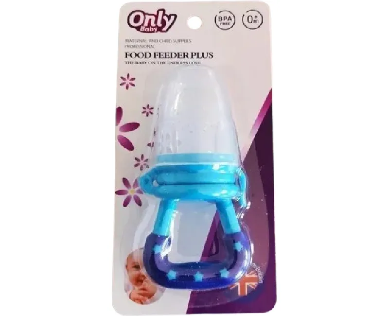 تاتينة فواكه اطفال من only-ازرق