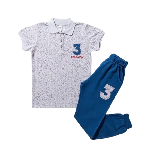 ترنج ولادي تي شيرت وبنطلون صيفي *5