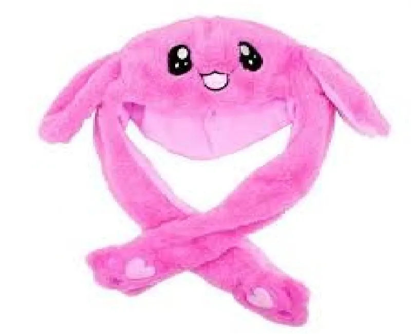 طاقية فرو مضيئة _ لون فوشيا