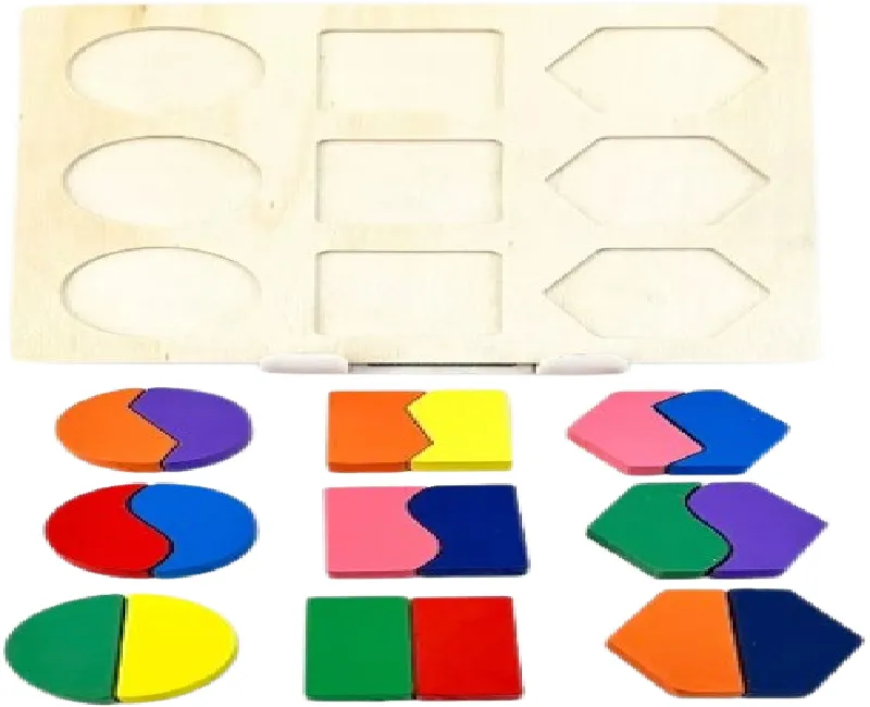 بازل اشكال هندسية _ 5 سنوات