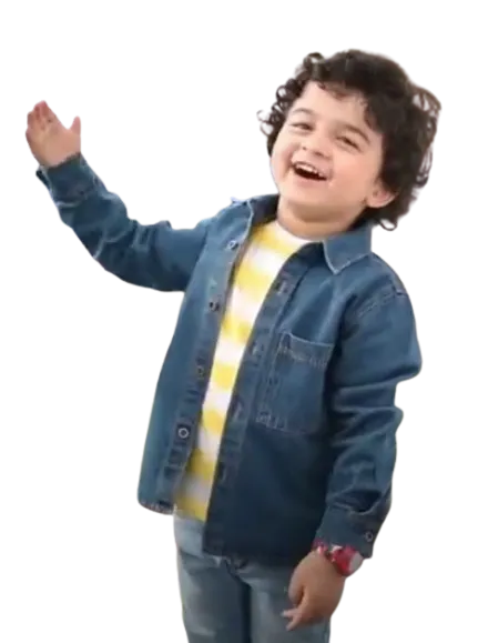 جاكت جينز وتي شيرت قطن لونة اصفر *114