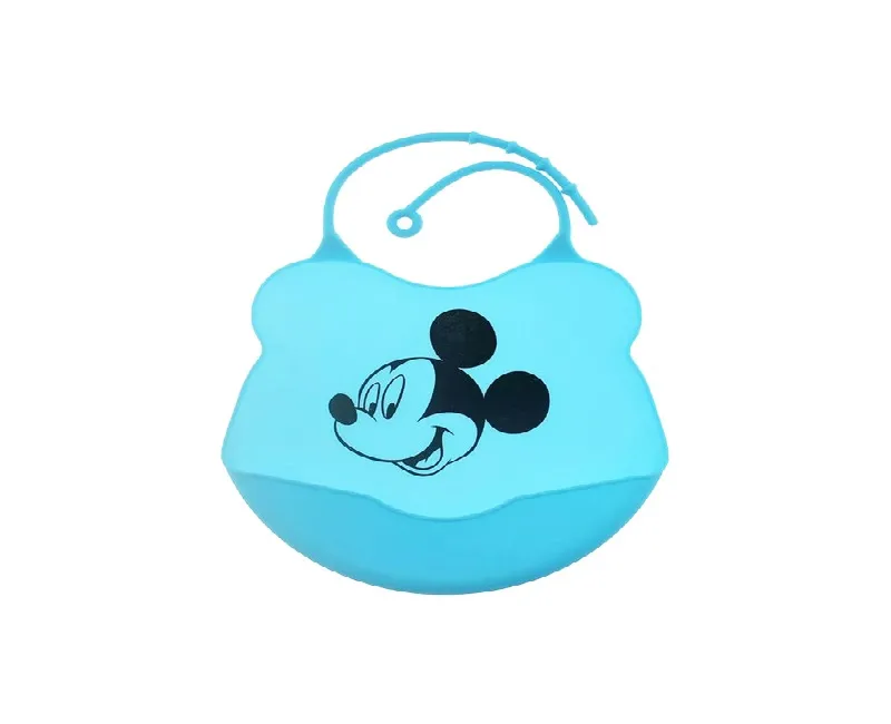 بافتة سيليكون بطبق  _ لون ازرق