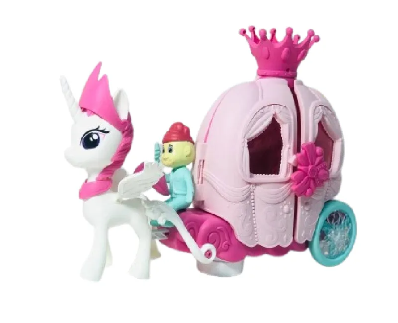 فانوس عربة الاميرات المتحركة - بينك