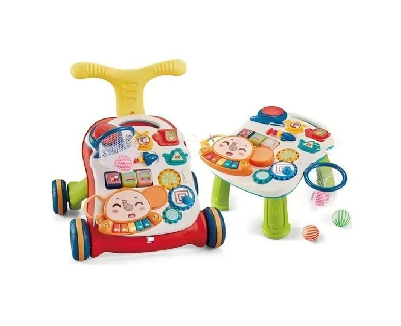 بيبي واكر و ترابيزة تفاعلية 2*1 _ لون برتقالي