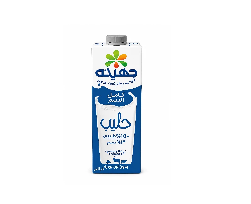 حليب "جهينة" كامل الدسم، عبوه سعة 1.5 لتر
